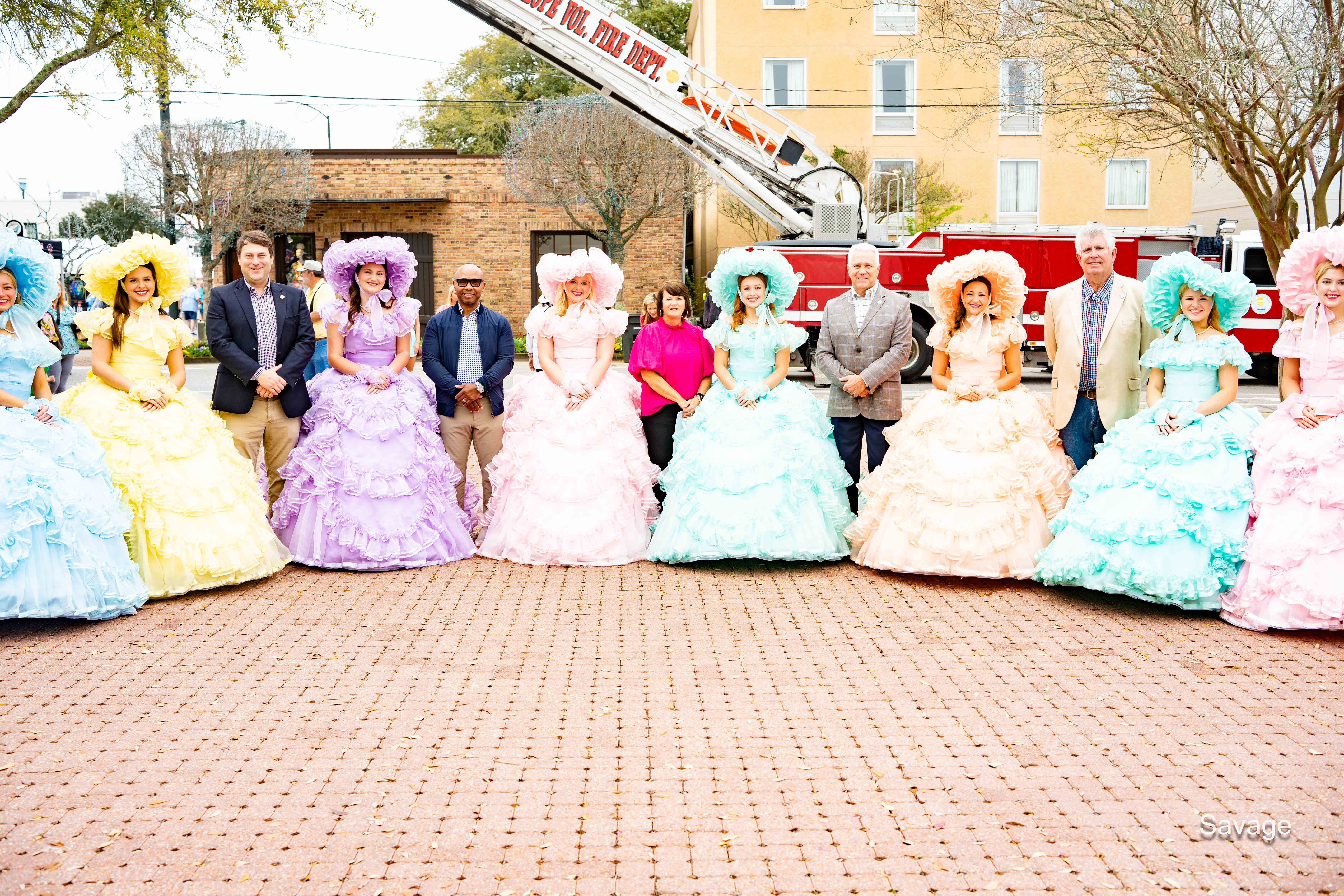 2024 Dogwood Trail Maids w mayor and council