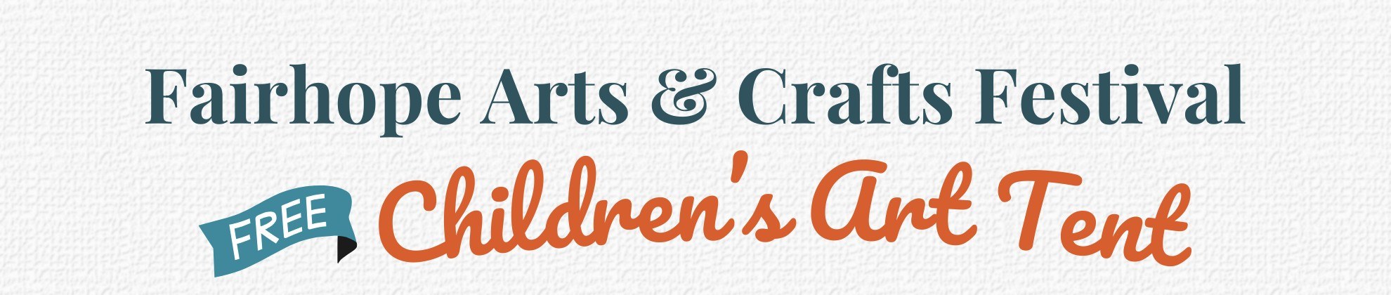 2026 Childrens Tent Header