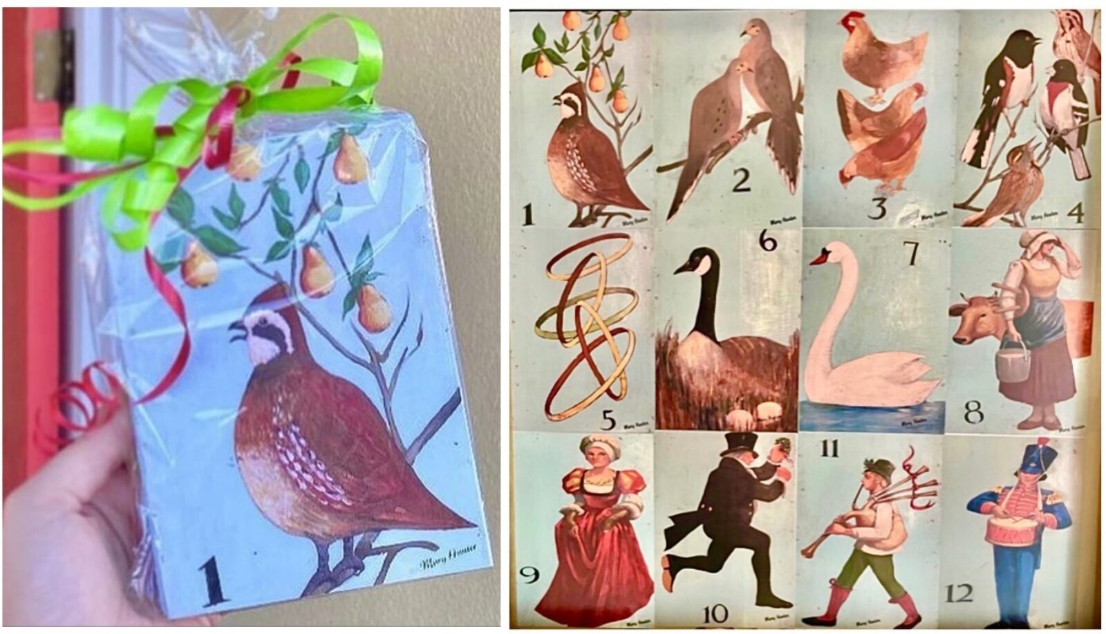 12 Days of Christmas cards