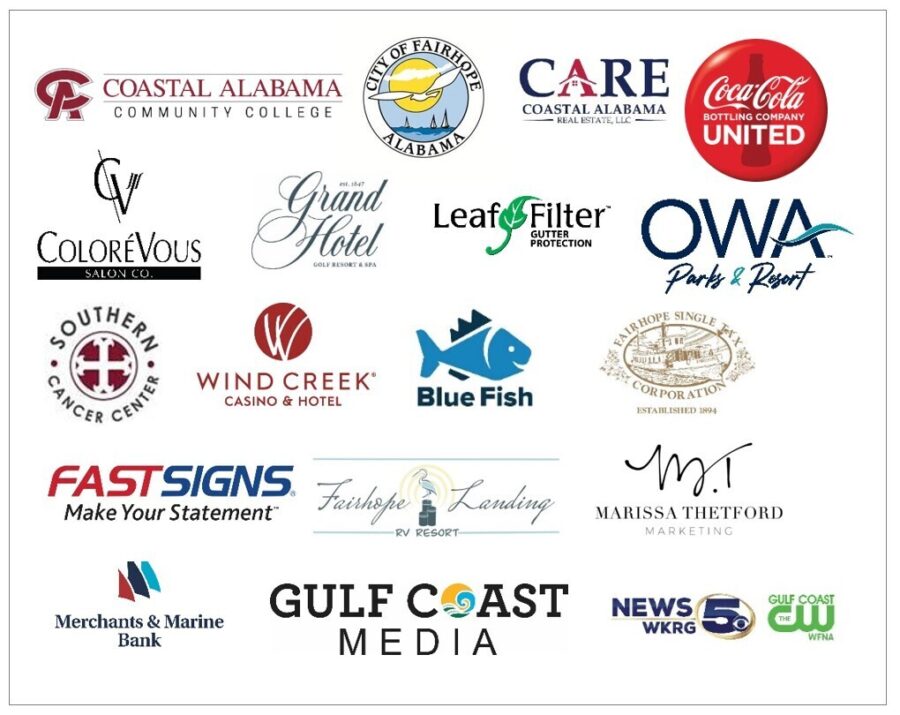 2023 Gold and silver sponsor logos